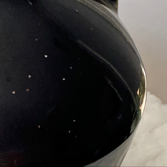 Vintage Western Stoneware Monmouth Pottery Brown Drip Glaze Pitcher with Stopper - Picture 7 of 7